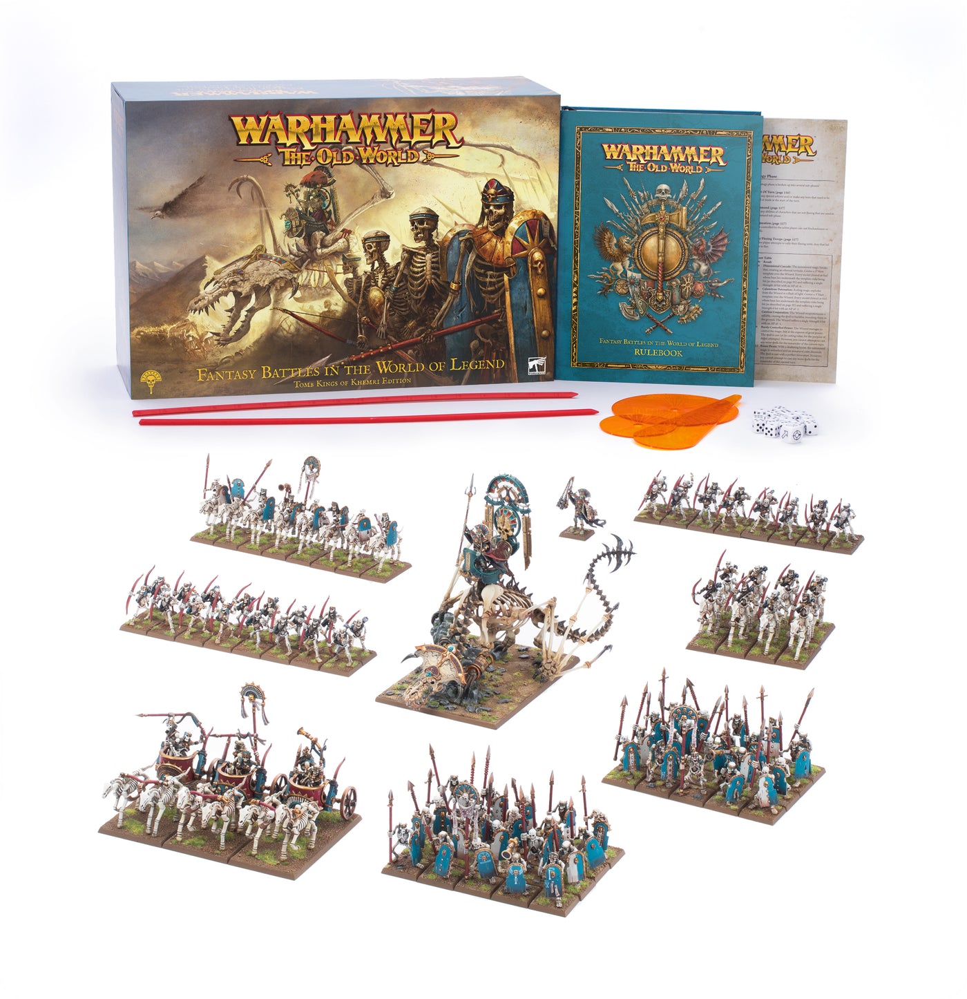 Warhammer The Old World - Tomb Kings Of Khemri - Tomb Kings Of Khemri Core Starter Set