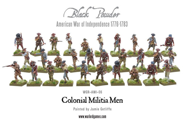 Colonial Militia Men