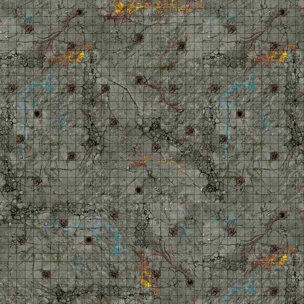 Dungeon Gaming Mat 3x3