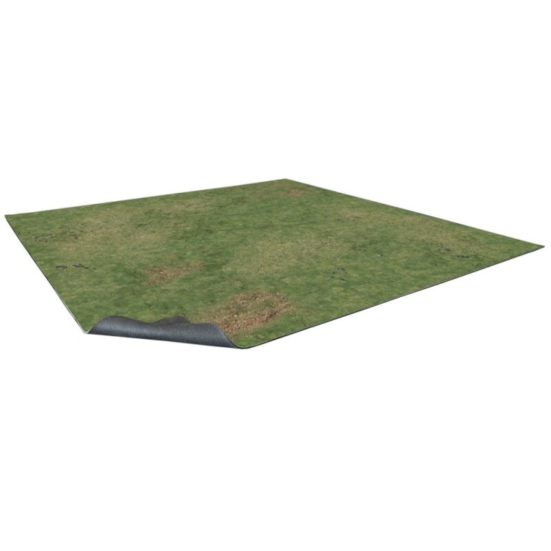 Grassy Fields Gaming Mat 2x2 Grid - Battle Systems