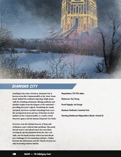 Fallout The Roleplaying Game Winter Of Atom Book