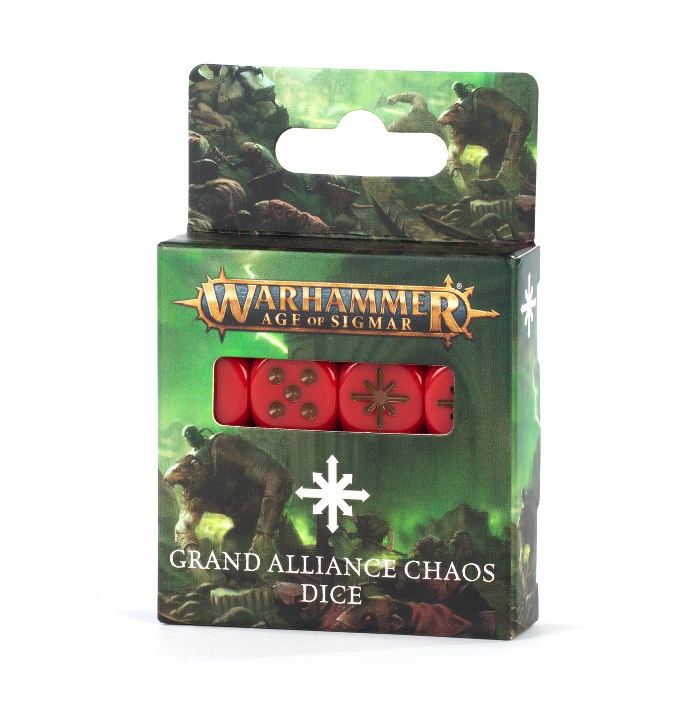 Games Workshop - Warhammer Age Of Sigmar - Grand Alliance Chaos Dice