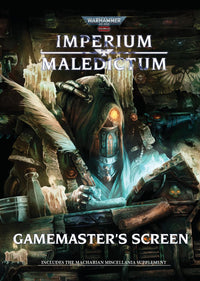 Warhammer 40,000 Roleplay: Imperium Maledictum Gamemaster's Screen