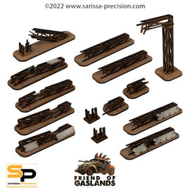 Gaslands - Girders and Obstacles Set - Osprey Games