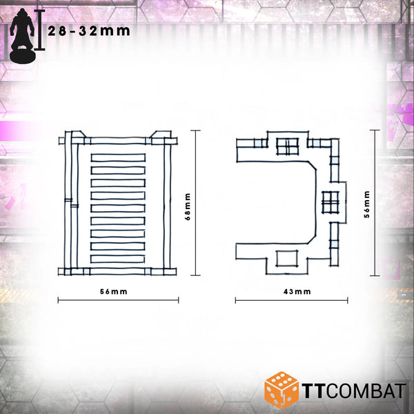 SLAB HAB: Access Points and Walkways