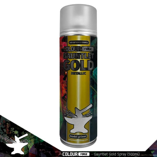 Gauntlet Gold Aerosol (NEW FORMULA) (500ml) - The Colour Forge