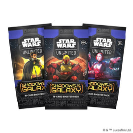 Star Wars: Unlimited Shadows of the Galaxy Booster Pack