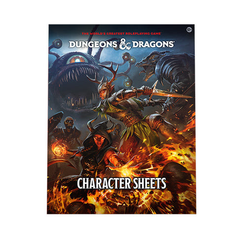 Character Sheets 2024: Dungeons & Dragons