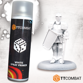 White Spray Primer (Aerosol) - TTCombat