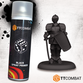 Black Spray Primer (Aerosol) - TTCombat