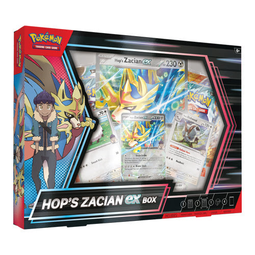 Pokemon TCG: Hop's Zacian ex Box