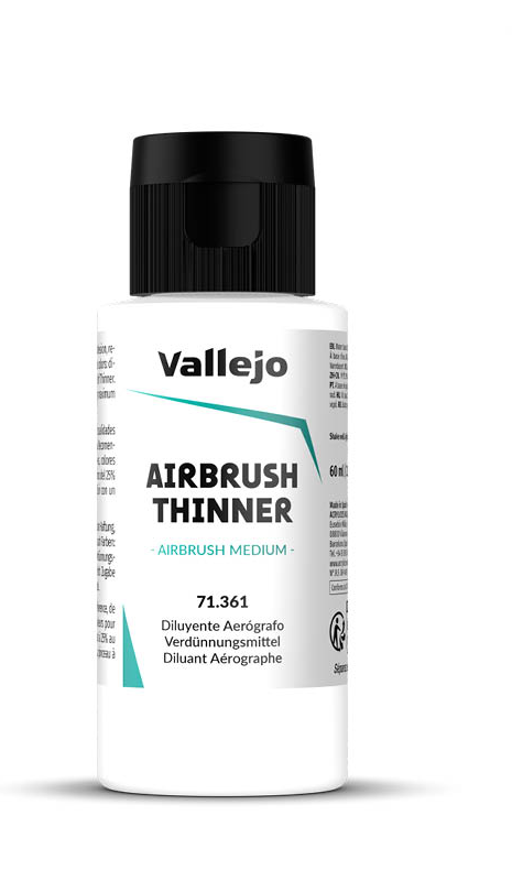 Airbrush Thinner 60ml - Auxiliaries