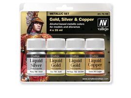 Metal Color Liquid Gold Set (4)