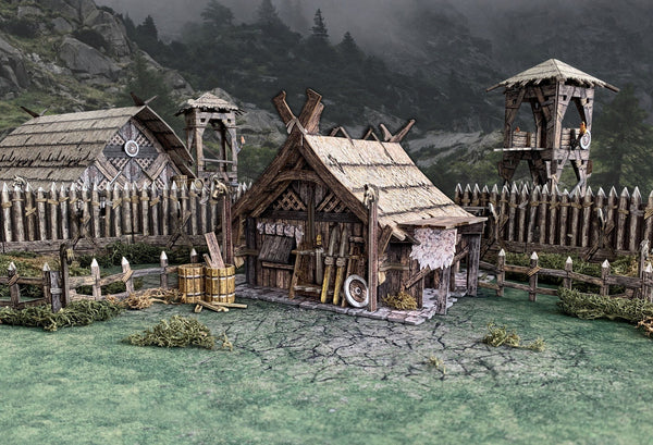 Northern Homestead Fantasy Wargames Terrain