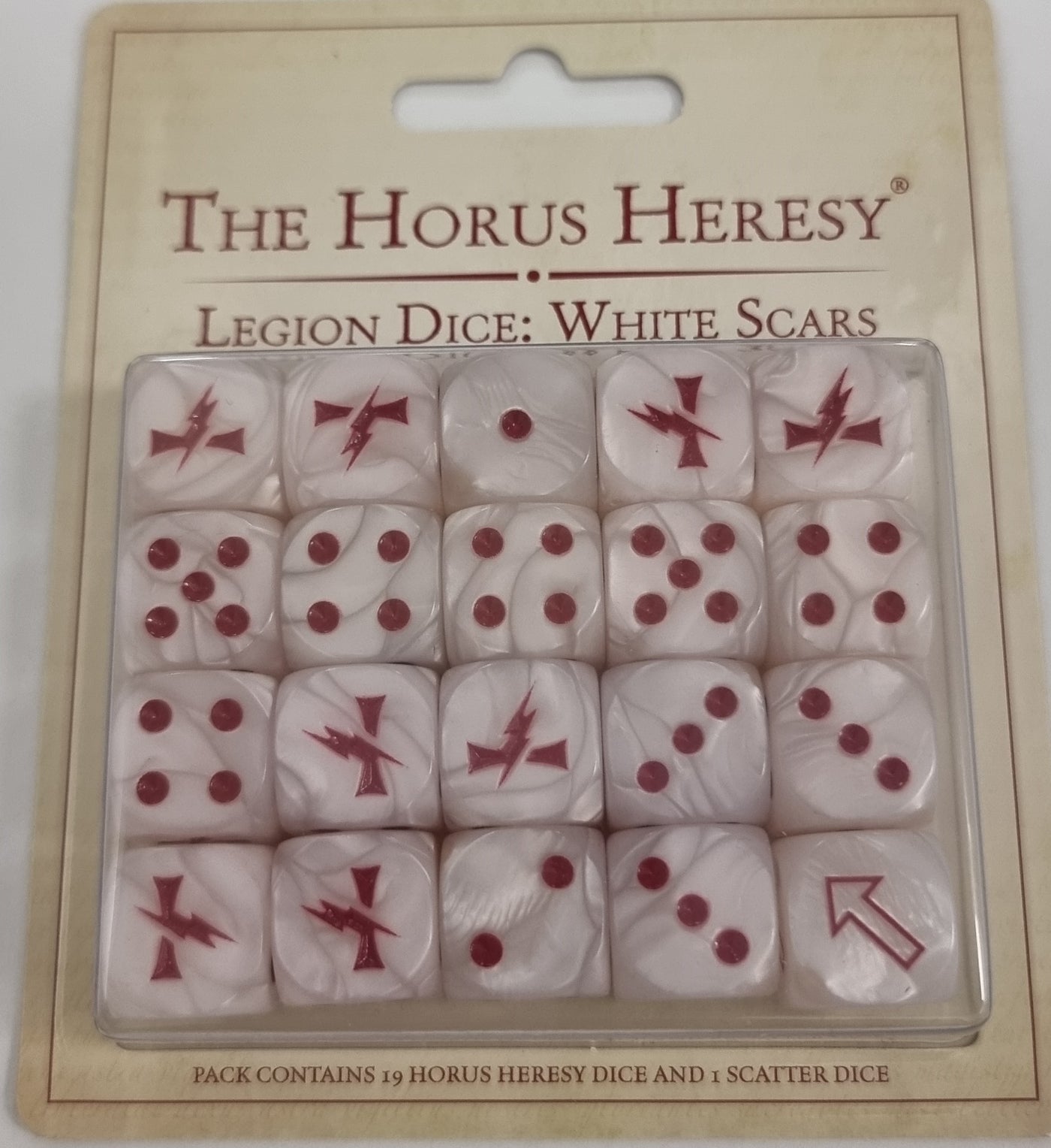 The Horus Heresy - White Scars - Legion Dice: White Scars