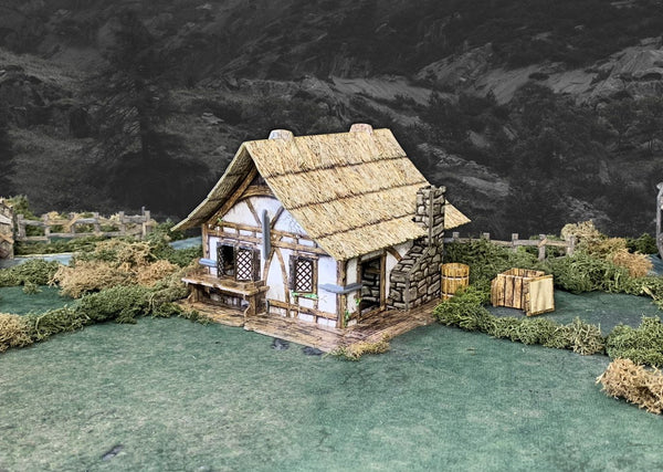 Thatched Cottage Fantasy Wargames Terrain