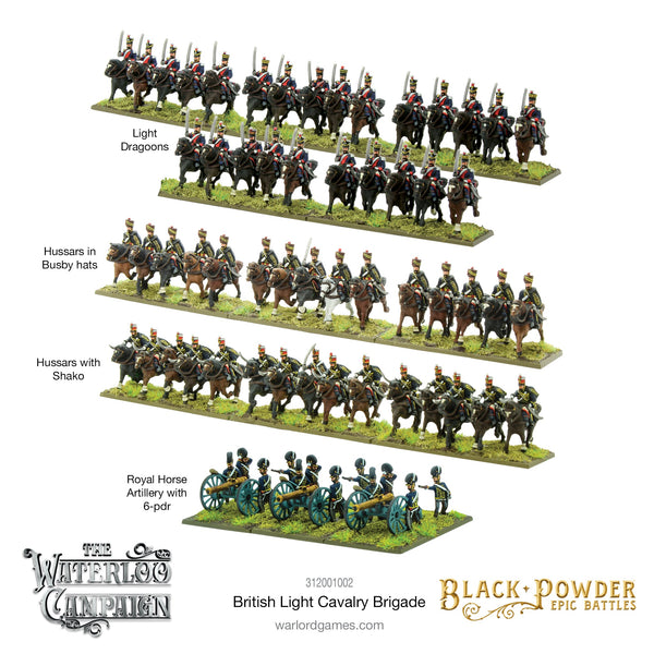 Waterbloo British Light Cavalry Brigade - Epic Battles