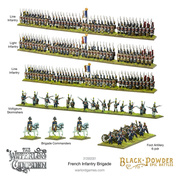 Waterloo French Infantry Brigade - Epic Battles