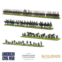 ACW Confederate Cavalry & Zouaves brigade