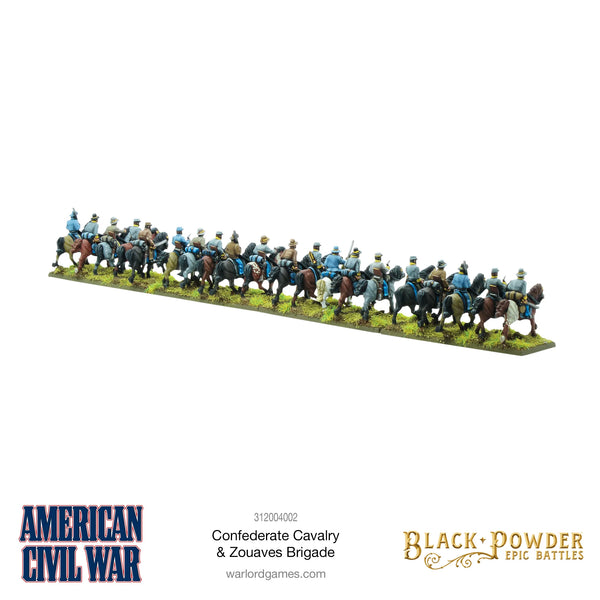 ACW Confederate Cavalry & Zouaves brigade