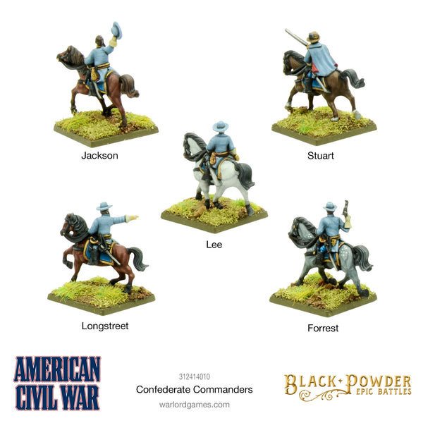 American Civil War Confederate commanders