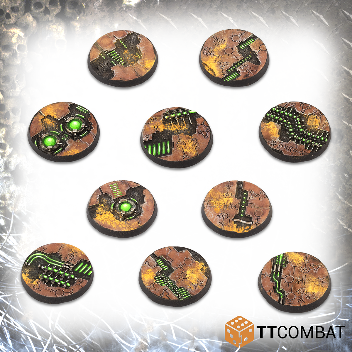 32mm Tomb World Bases - Resin Bases