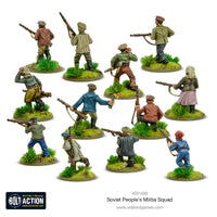 Soviet Peoples Militia Squad - Bolt Action