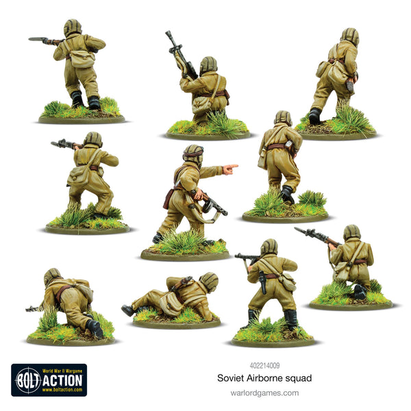 Soviet Airborne Squad - Bolt Action