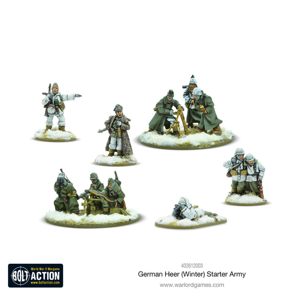 German Heer Winter Starter Army - Bolt Action