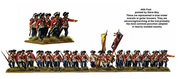 American War of Independence British Infantry 1775-1783