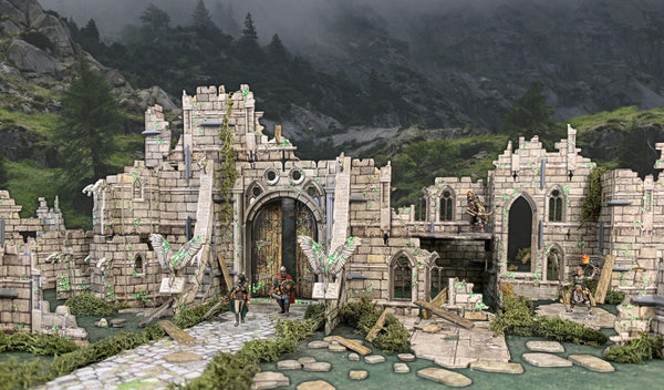 Ruined Monastery Fantasy Wargames Terrain