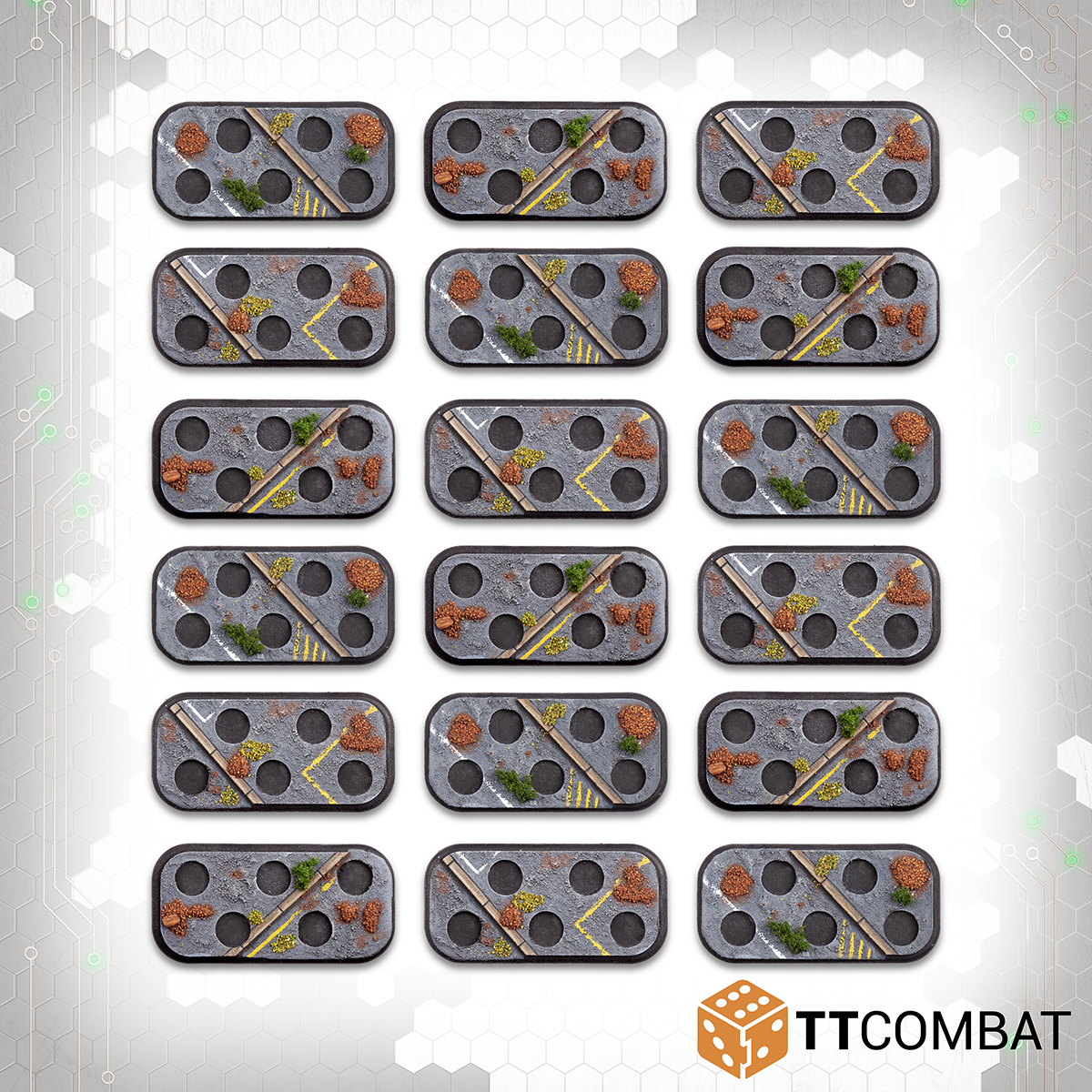 5-hole Urban Infantry Bases - Dropzone Commander