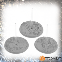 60mm Tomb World Flight Bases - Resin Bases