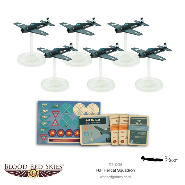 F6F Hellcat Squadron - Blood Red Skies