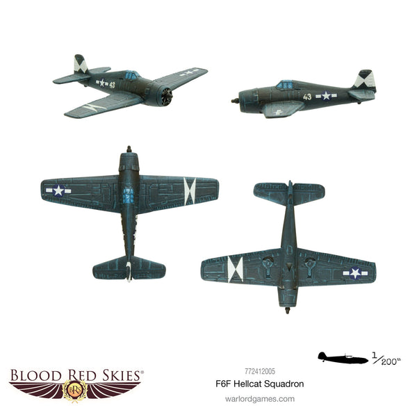 F6F Hellcat Squadron - Blood Red Skies