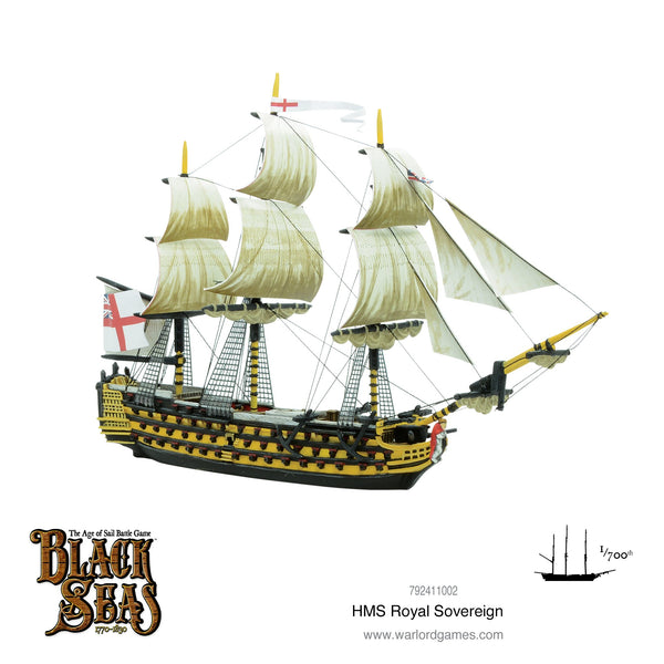 HMS Royal Soverign - Black Seas