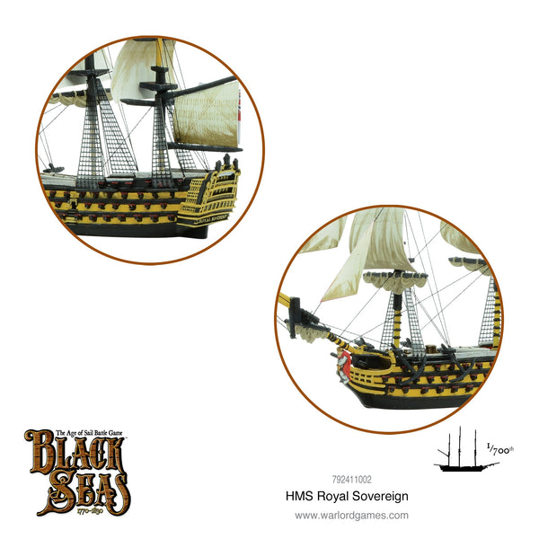 HMS Royal Soverign - Black Seas