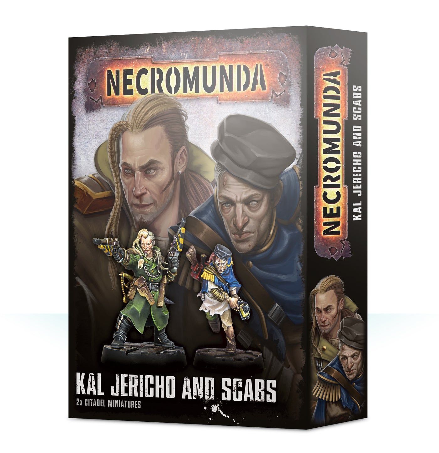 Necromunda - Palanite Enforcers - Kal Jericho and Scabs