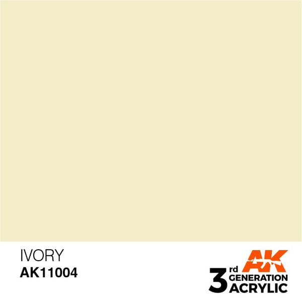 Ivory 17ml - AK Acrylic