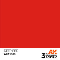 Deep Red 17ml - AK Acrylic