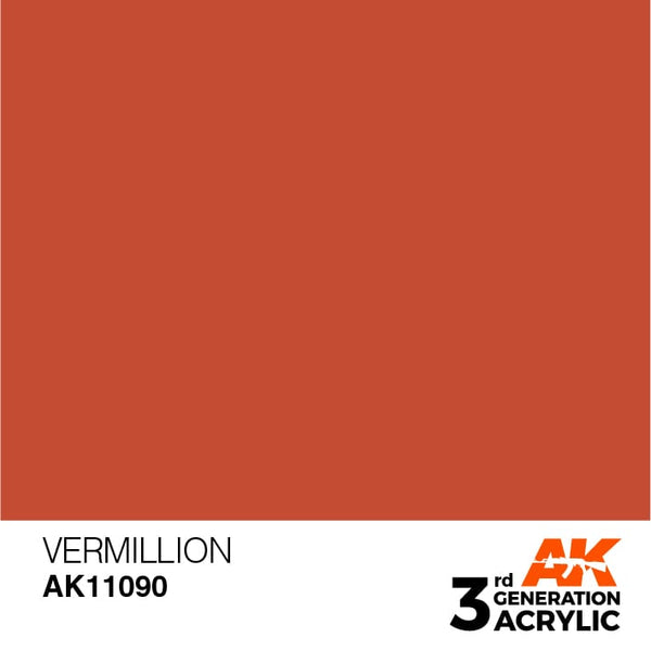 Vermillion 17ml - AK Acrylic