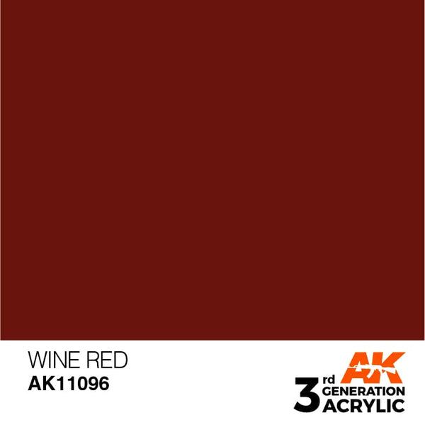 Wine Red 17ml - AK Acrylic