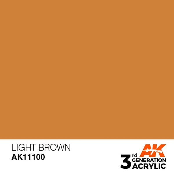 Light Brown 17ml - AK Acrylic