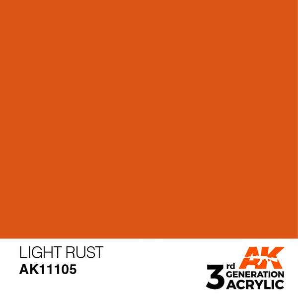 Light Rust 17ml - AK Acrylic