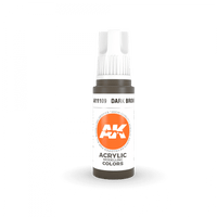 Dark Brown 17ml - AK Acrylic