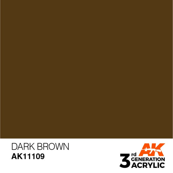 Dark Brown 17ml - AK Acrylic