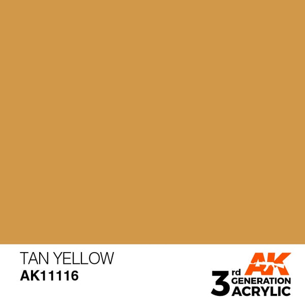 Tan Yellow 17ml - AK Acrylic