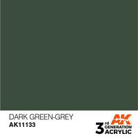 Dark Green-Grey 17ml - AK Acrylic