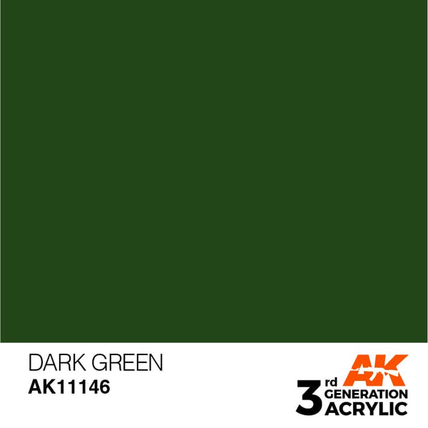 Dark Green 17ml - AK Acrylic