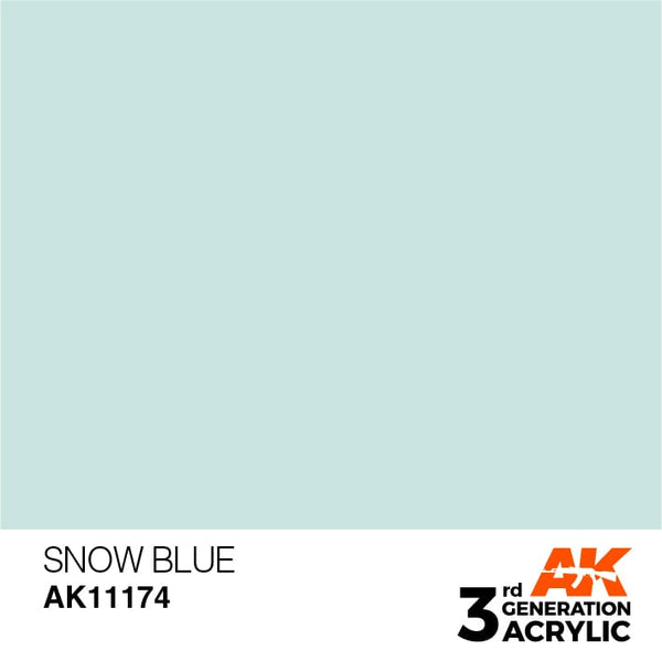 Snow Blue 17ml - AK Acrylic